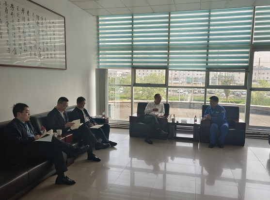 开发区管委会副主任张振城一行到山东威廉希尔williamhill调研指导